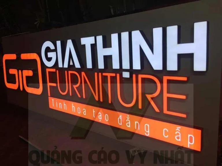 CHỮ NỔI MICA ĐÈN LED