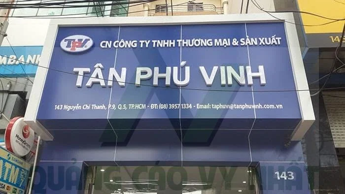 BẢNG HIỆU CÔNG TY