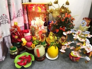 bàn thờ thần tài thổ địa