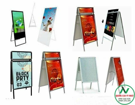 standee chữ A