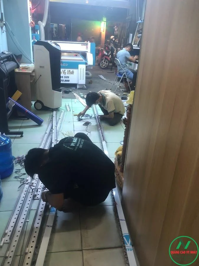 Thi công Led full màu