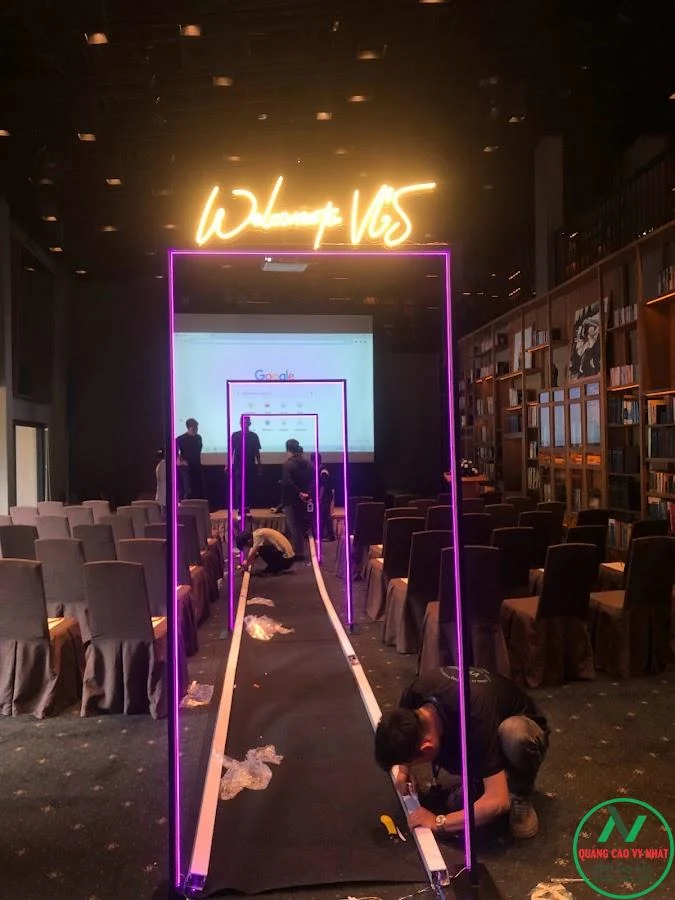 Trang trí Led Neon sign sự kiện