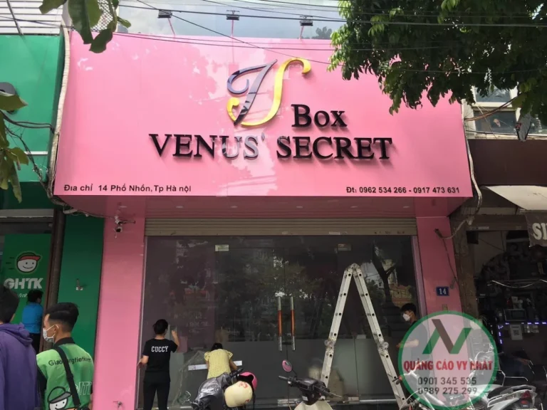 Làm bảng hiệu chữ nổi quận Gò Vấp