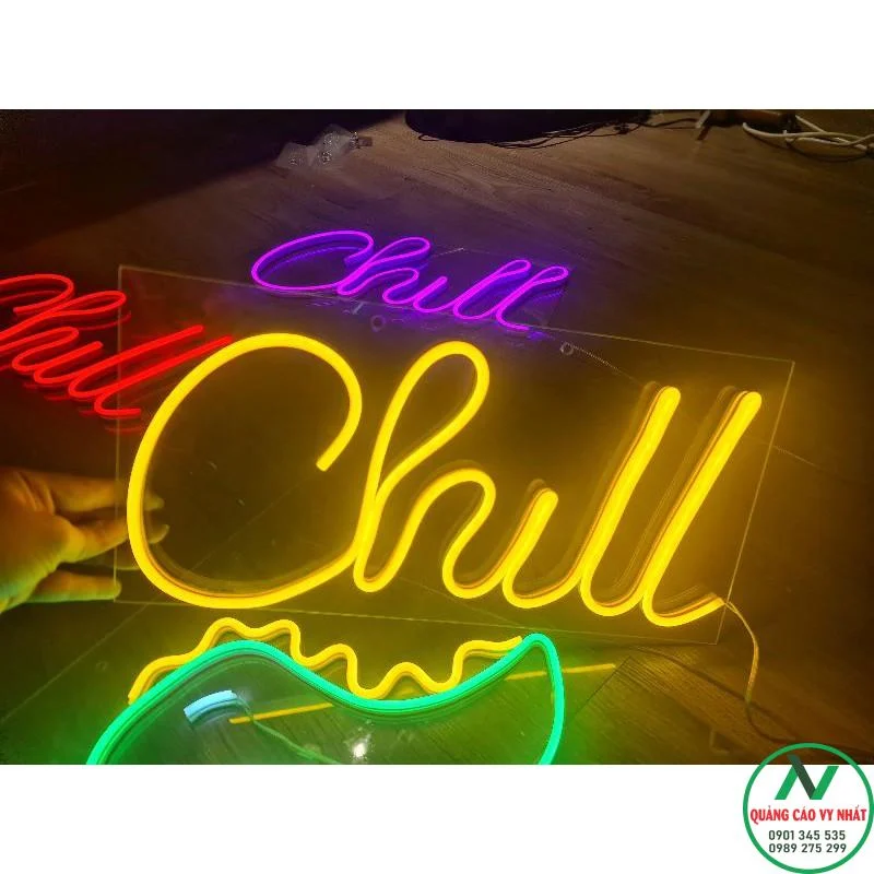 neon sign trang trí