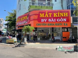 Mẫu bảng hiệu cửa hàng mắt kính đẹp số 1