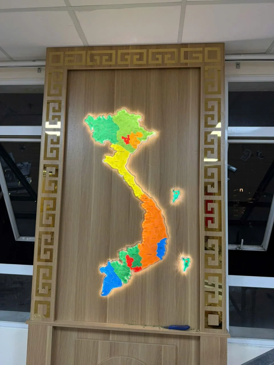 Thi công không gian văn hóa Hồ Chí Minh tại Thanh tra Thành phố giá rẻ TPHCM
